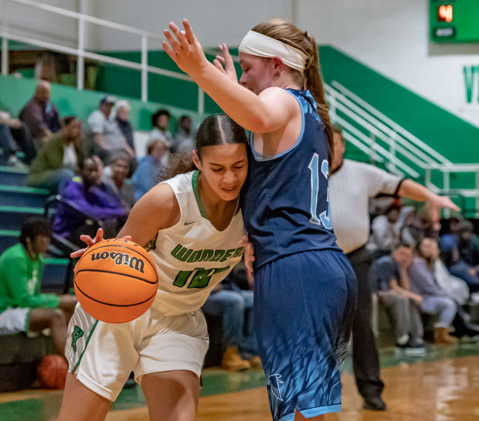 their home basketball game against West Rowan